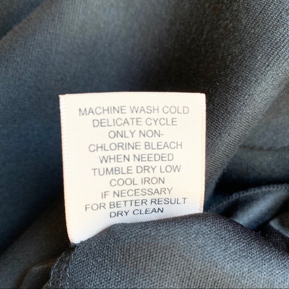 NWT Philosophy Scalloped Layered Black Shift Dress LBD Classic Capsule Luxury - Picture 13 of 15